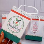 Dia do Nutricionista Mini Sacolinha Para Lembrancinha