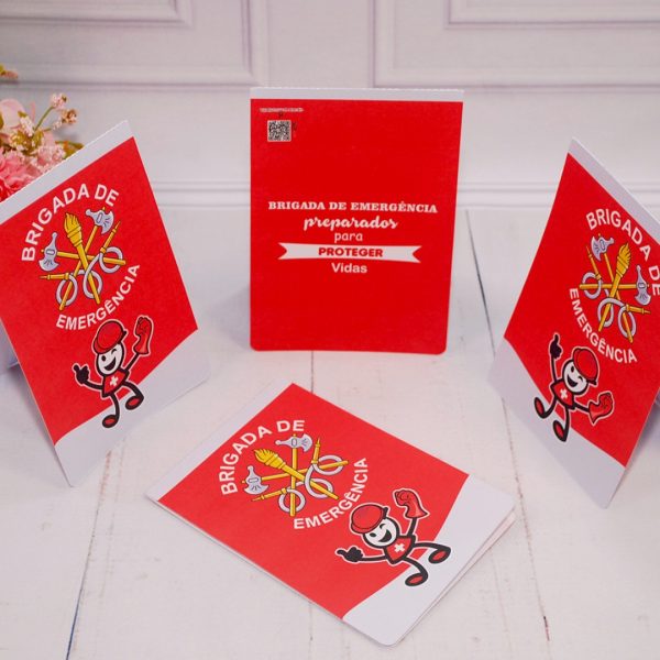 Brigada de Emergência Mini Plaquinha Decorativa