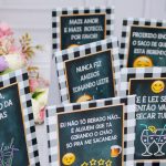 MINI Plaquinhas Divertidas Tema Boteco para Aniversário e Chá Bar