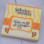 Setembro Amarelo Caixinha para Mini Talento