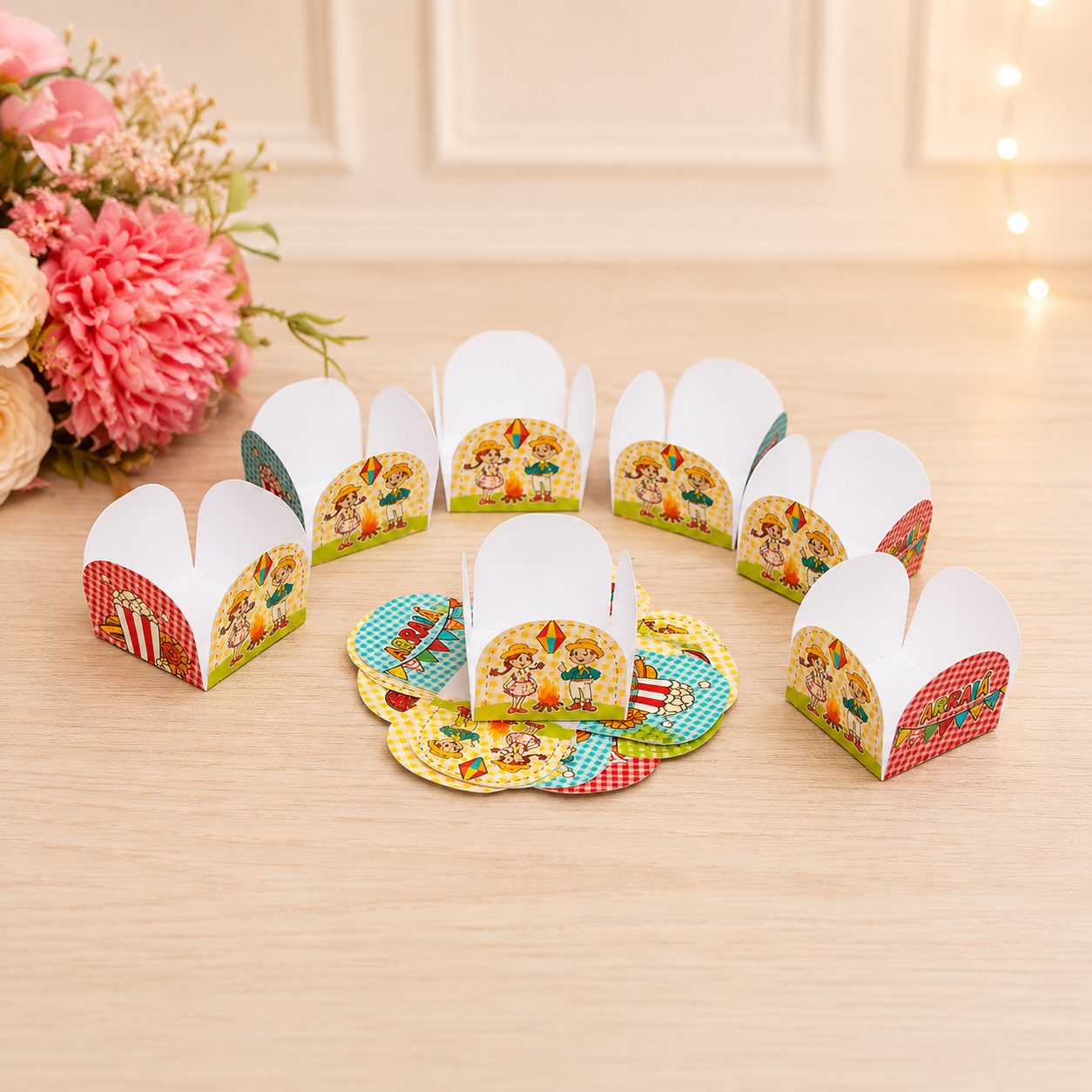 Forminhas para docinhos Festa Junina