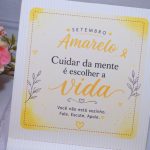 Setembro Amarelo Caixinha para Talento e Prestigio