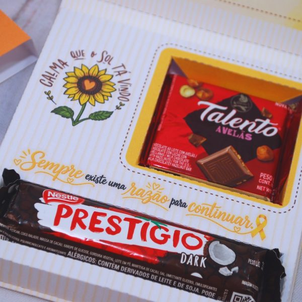 Setembro Amarelo Caixinha para Talento e Prestigio