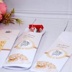 Chá Revelação Card para chocolate Lembrancinha Tema Ursinho