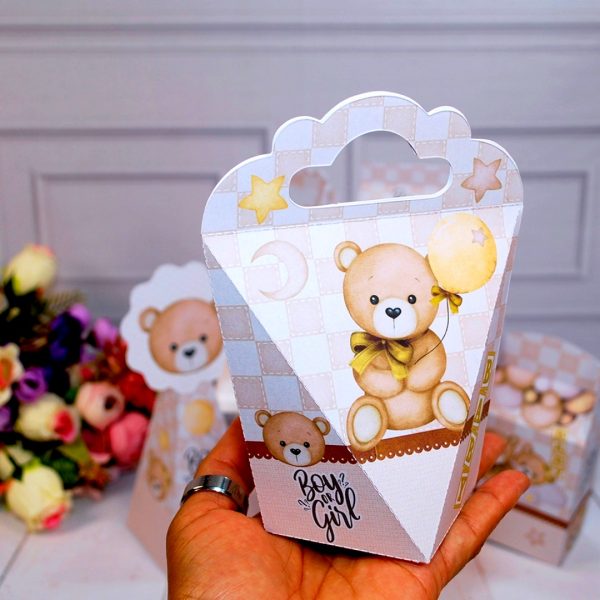 Chá Revelação Kit de Caixinhas - Lembrancinhas - Decoração