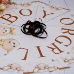 Chá Revelação Varal de Letras BOY OR GIRL Ursinho Marrom