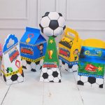 Kit Caixinhas Para Festa De Aniversário Tema Futebol