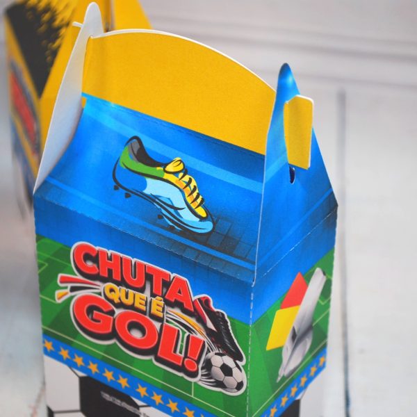 Kit Caixinhas Para Festa De Aniversário Tema Futebol
