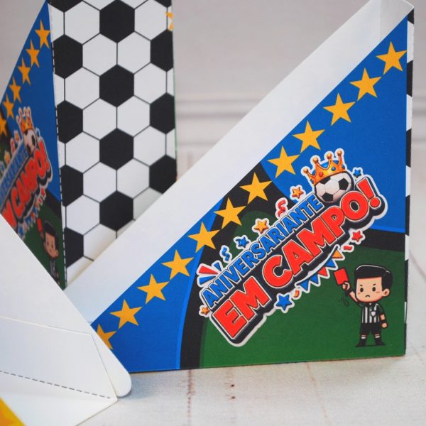 Porta Guardanapos Para Aniversário Tema Futebol