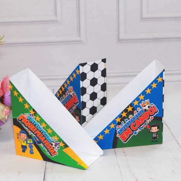 Porta Guardanapos Para Aniversário Tema Futebol