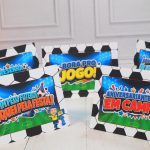 Plaquinhas Decorativas Para Aniversário Tema Futebol