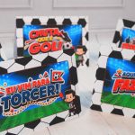 Plaquinhas Decorativas Para Aniversário Tema Futebol