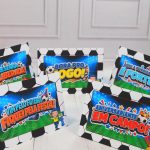 Plaquinhas Decorativas Para Aniversário Tema Futebol