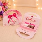 Outubro Rosa Bolsinha Porta Esmalte e Lixa - Estampa Rosa Claro