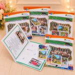 Álbum de Figurinhas Escolar com 80 Figurinhas para Recordação e Formatura Infantil