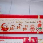 Lembrancinha de Natal Caixa Para Mini Panetone de 80g
