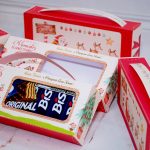 Lembrancinha de Natal Caixa Para Caixa de Bis