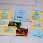 Brinde para novo funcionário capinha para mini talento