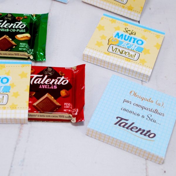 Brinde para novo funcionário capinha para mini talento
