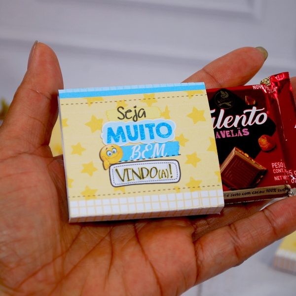 Brinde para novo funcionário capinha para mini talento