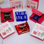 Lembrancinha de Natal Caixinha Para 3 Bis ou Mini Talento