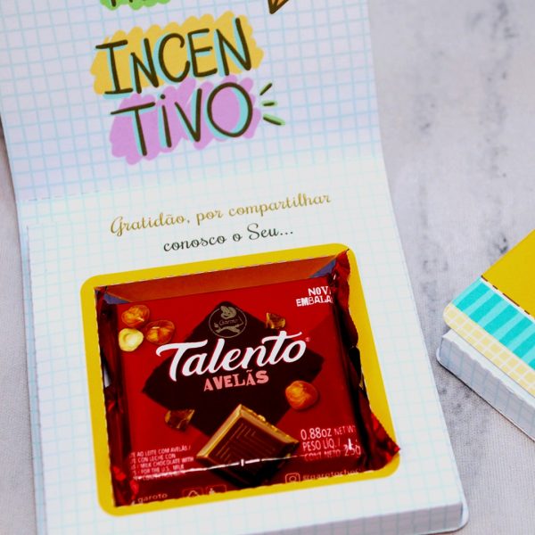 Brinde para funcionários/Colaboradores Caixinha para mini talento