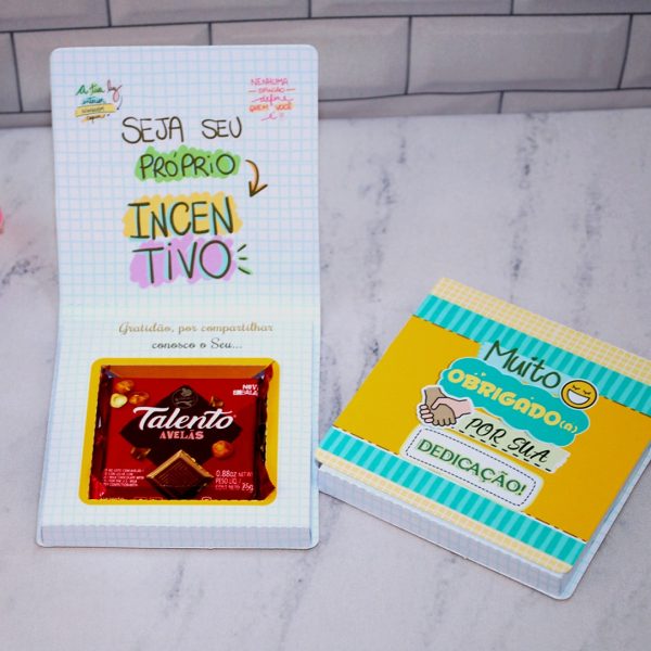 Brinde para funcionários/Colaboradores Caixinha para mini talento
