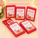 Lembrancinha de Natal Caixinha Para Kit Kat
