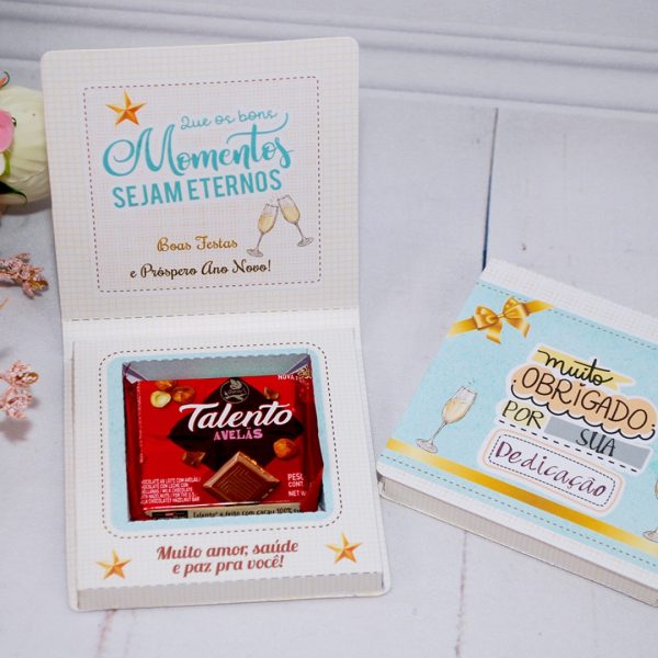 Lembrancinha Para Final de Ano Caixa Para Mini Talento