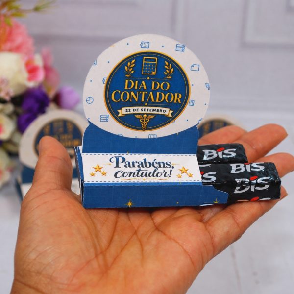Dia do Contador Caixinha para Bis Duplo