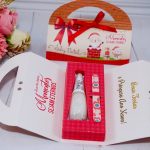 Lembrancinha de Natal Caixinha Para Mini Lixa e Esmalte