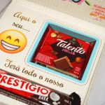 Brinde para novo funcionário Caixinha para talento e prestígio