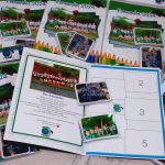 Álbum de Figurinhas Escolar com 60 Figurinhas para Recordação e Formatura Infantil
