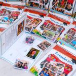 Álbum de Figurinhas Escolar com 40 Figurinhas para Recordação e Formatura Infantil