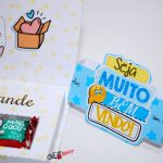Brinde para novo funcionário Caixinha para prestígio