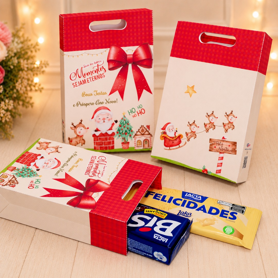Sacolinha Para Lembrancinha Natal