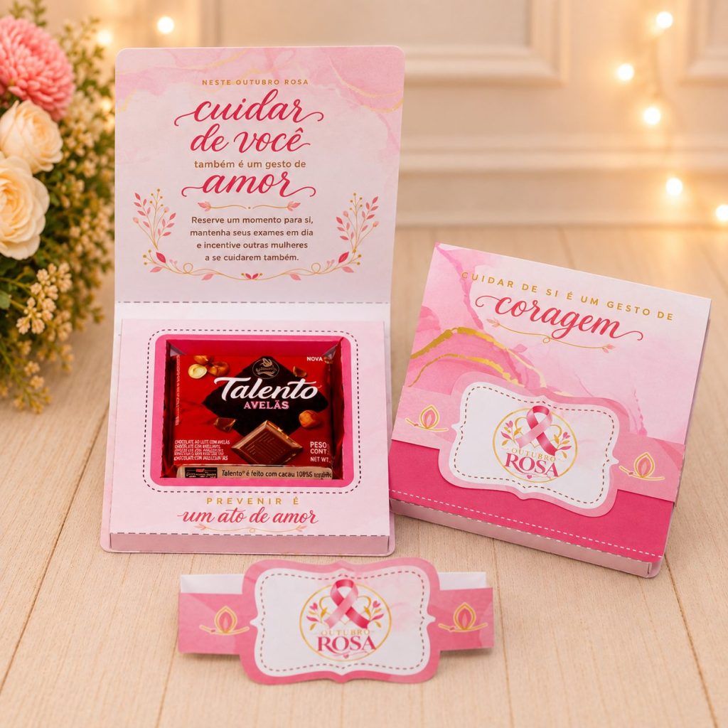 Outubro Rosa Caixinha Mini Talento – capa