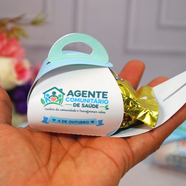 Dia do Agente Comunitário de Saúde Caixinha Porta Bombom