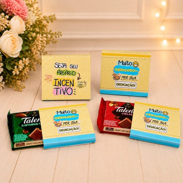 brinde para funcionarios capinha para mini talento