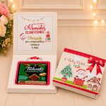 Lembrancinha de Natal Caixa Para Mini Talento
