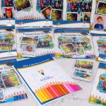 Álbum de Figurinhas Escolar com 60 Figurinhas para Recordação e Formatura Infantil