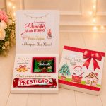 Lembrancinha de Natal Caixinha Para Talento e Prestigio