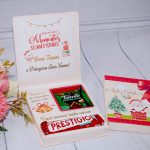 Lembrancinha de Natal Caixinha Para Talento e Prestigio