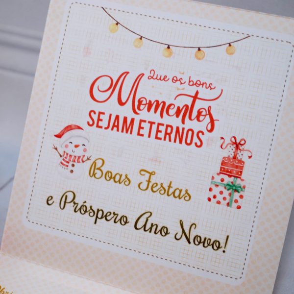 Lembrancinha de Natal Caixinha Para Talento e Prestigio