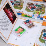 Álbum de Figurinhas Escolar com 40 Figurinhas para Recordação e Formatura Infantil