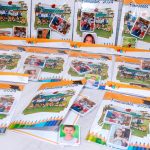 Álbum de Figurinhas Escolar com 60 Figurinhas para Recordação e Formatura Infantil