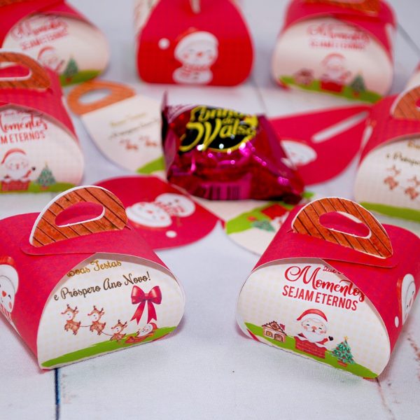 Lembrancinha de Natal Caixinha Porta Bombom