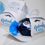 Novembro Azul Porta Bombom - Estampa Clean