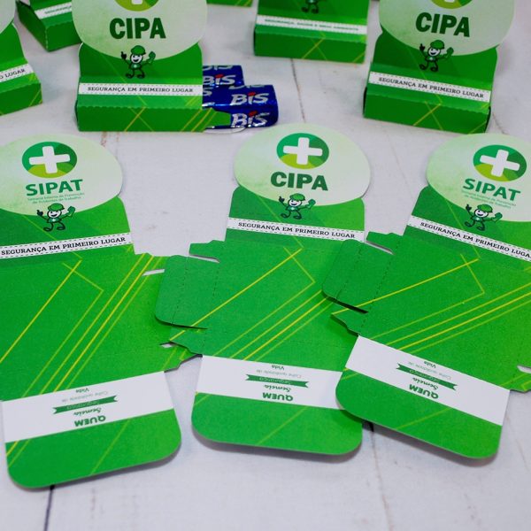 Lembrancinha CIPA, SIPAT e SIPATMA Porta Bis Duplo