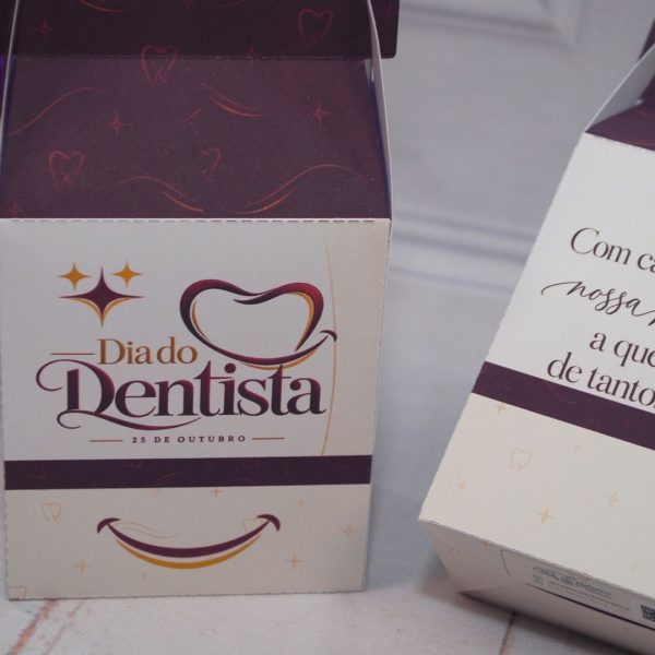 Dia do Dentista Caixinha para Mimos e Lembrancinhas